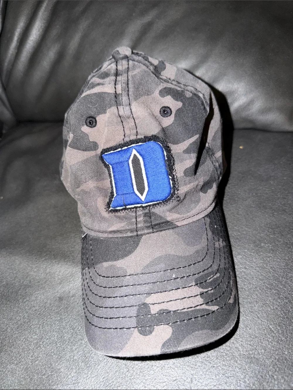 Adult duke blue devils camo hat Baseball Cap with Blue 'D' Patch